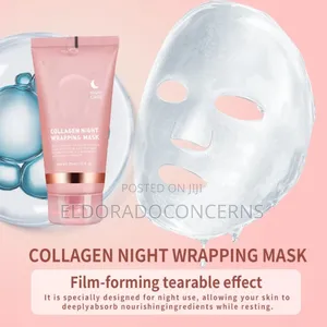 Top Quality Collagen Face Night Gel+ Free Face Brush
