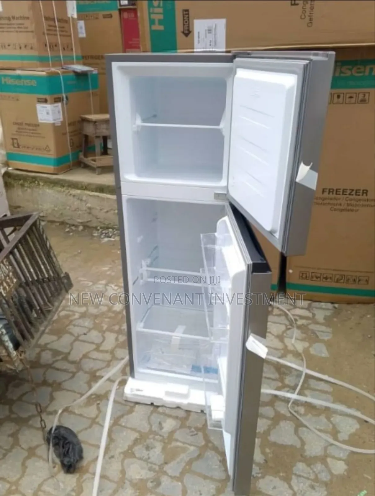 Original Hisense Fridge Double Doors Low Noise Environment Friendly
