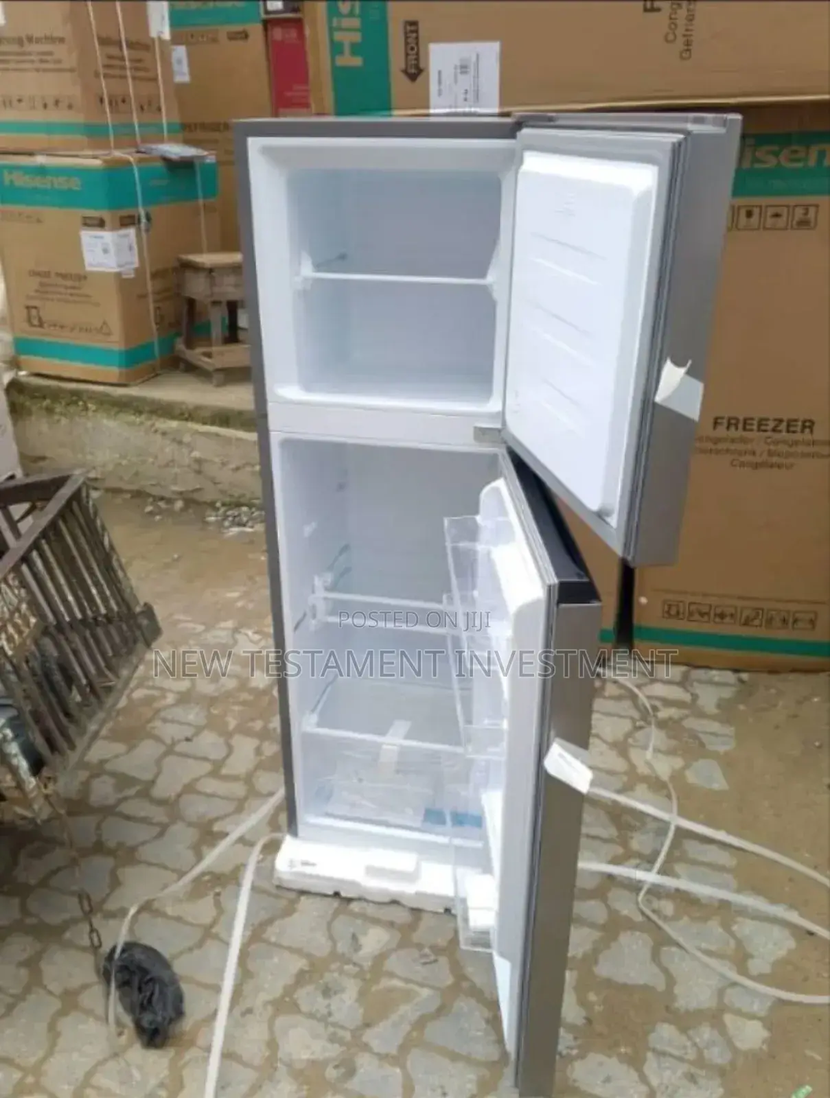 Original Hisense Fridge Double Doors Low Noise Environment Friendly