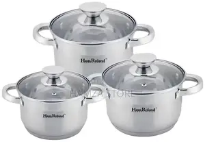 3pcs Stainless Steel Pot