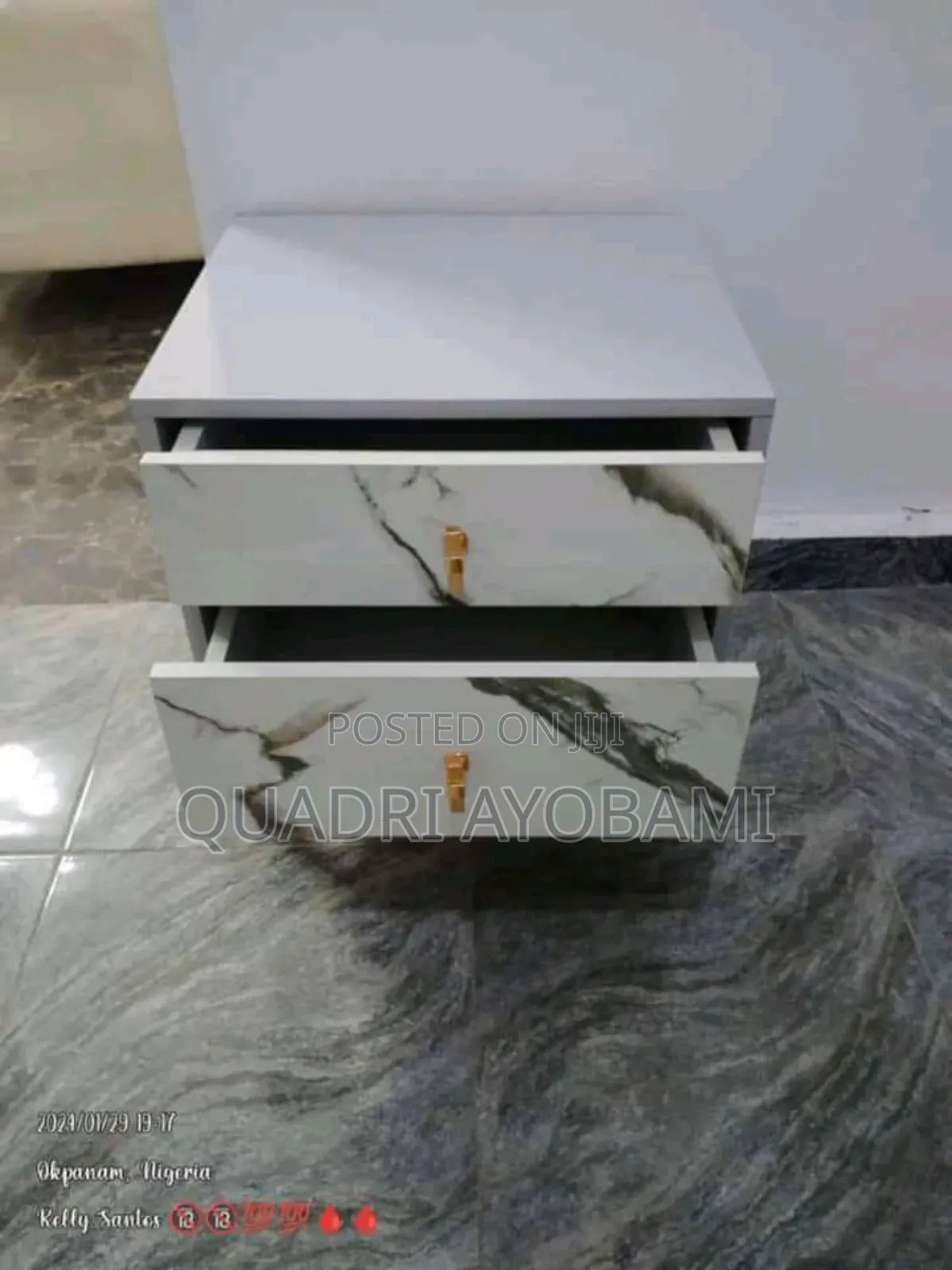 Bedside With Two Draw
