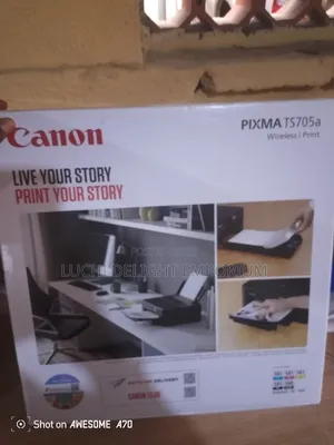 Pixma Ts705a Printer, With PVC Card