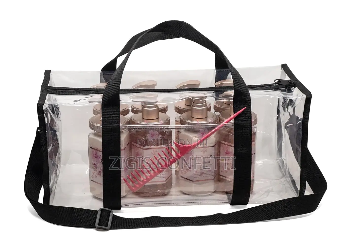 Clear Duffle Gym Bag