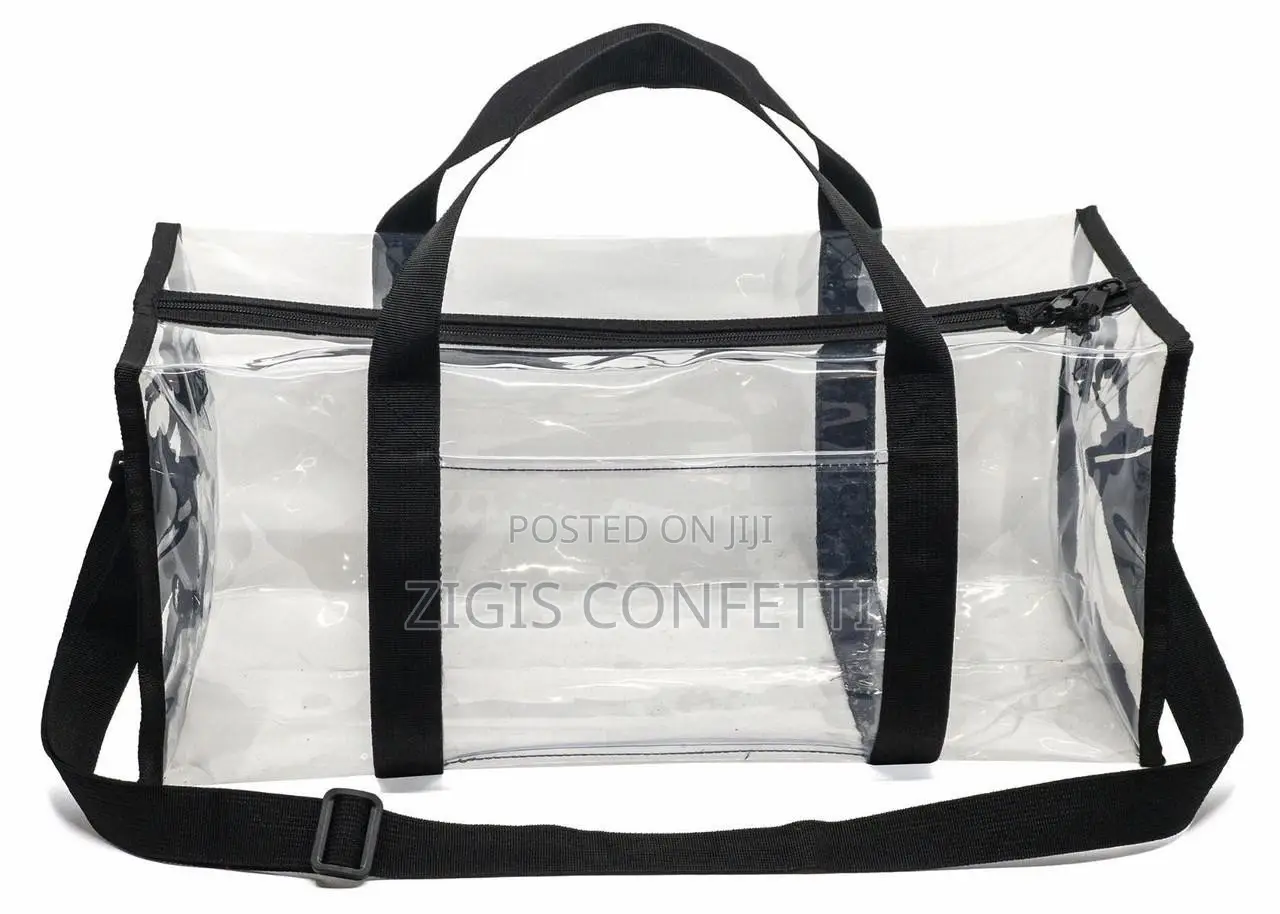 Clear Duffle Gym Bag