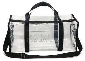 Clear Duffle Gym Bag