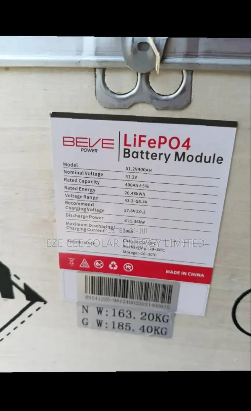 20kwh Lithium Battery