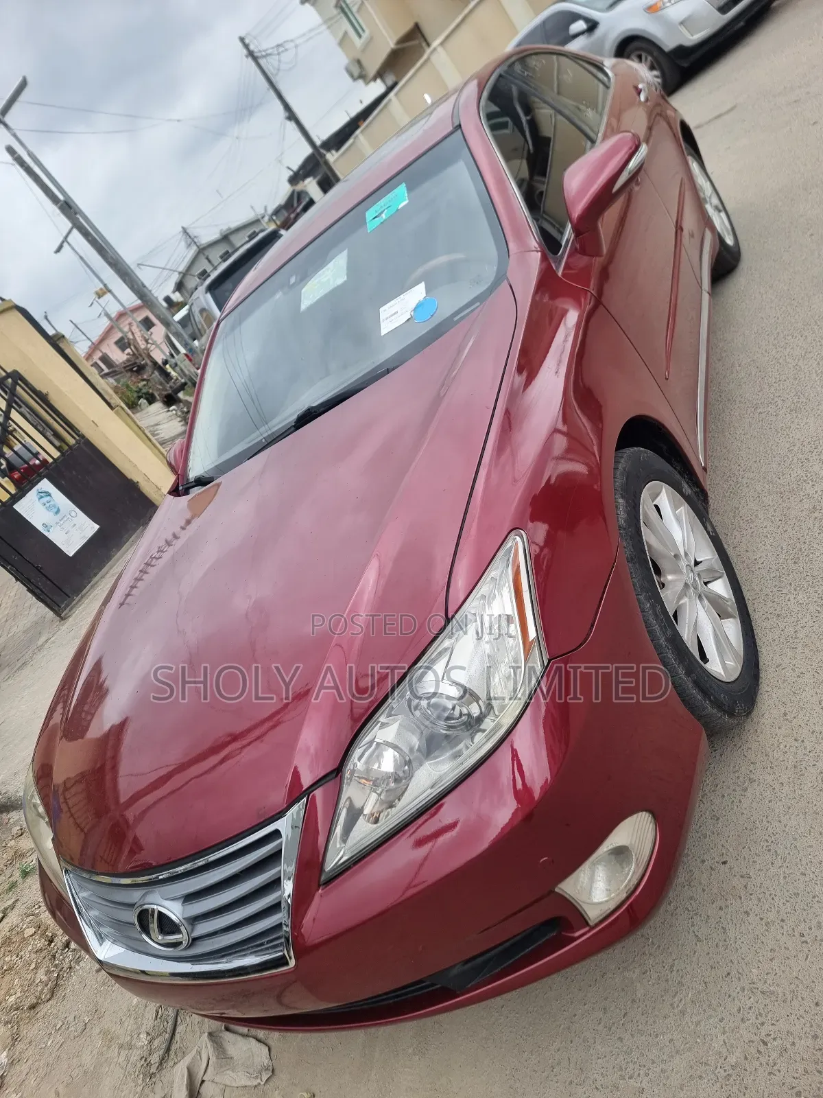 Lexus ES 350 2011 Red