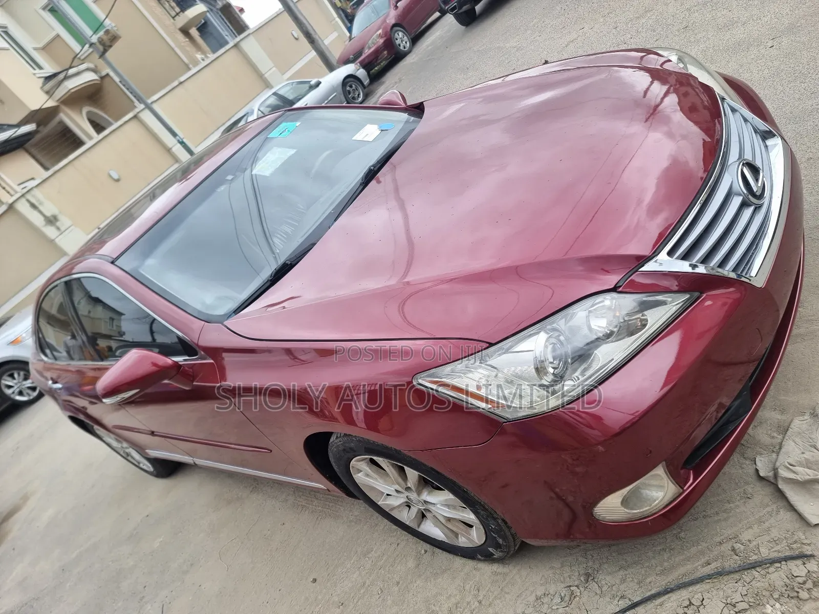 Lexus ES 350 2011 Red