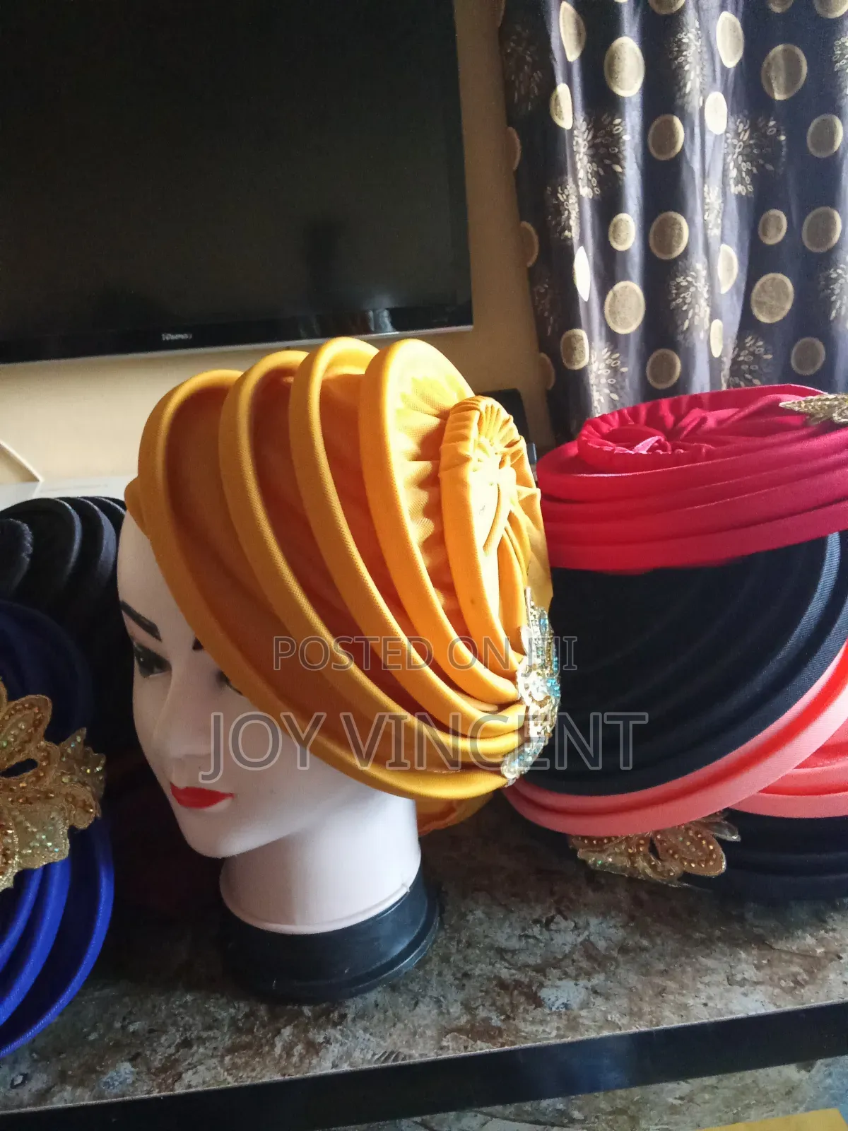 Auto Gele Available in Different Colors