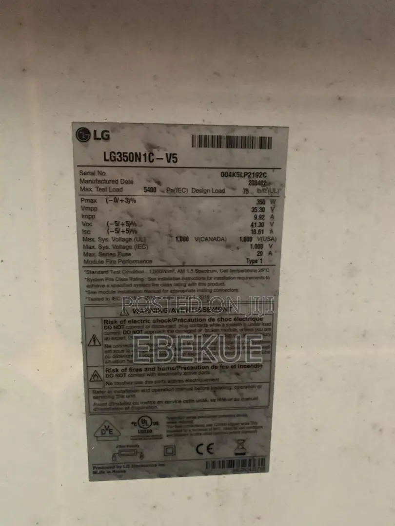 350w Mono Panel