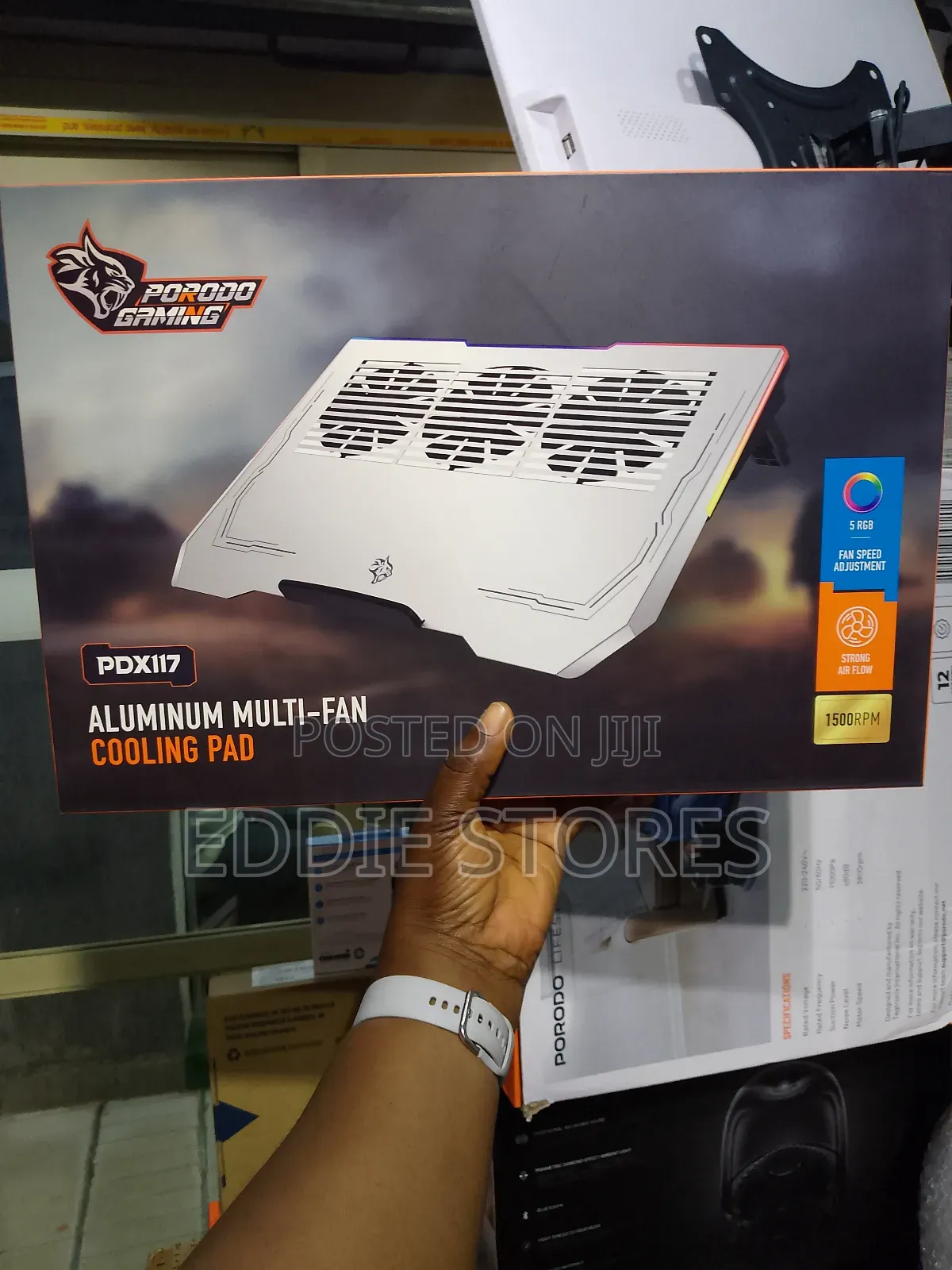 Aluminum Multi-Fan Cooling Pad