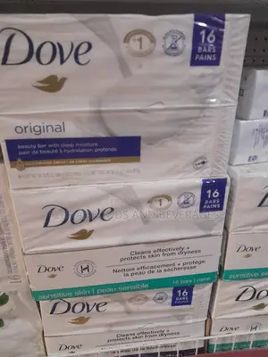 Dove Original Bar Soap Pack of 16