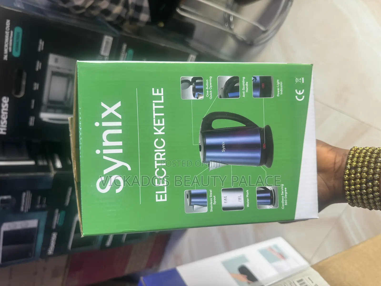 Syinix Electronic Kettle 2.2l