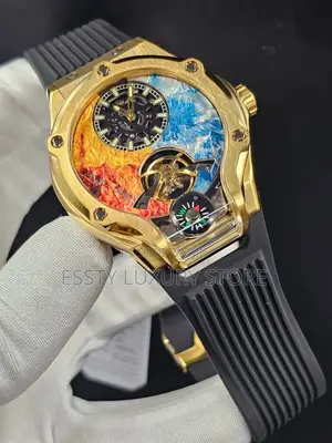 High Quality Luxury Hanboro Rubber Wristwatch