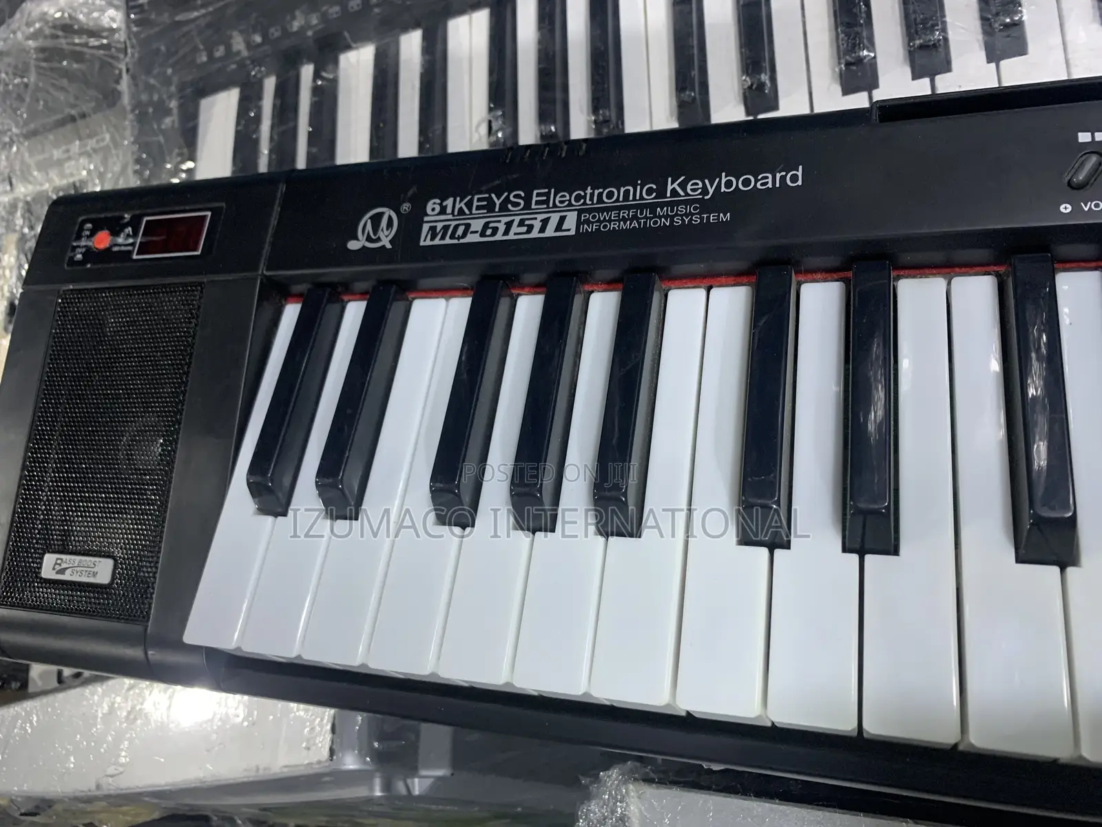 Durable Portable 61 Keys Electronic Keyboard Mq- 6151l