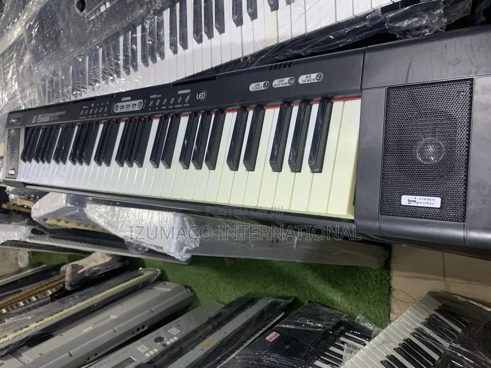 Durable Portable 61 Keys Electronic Keyboard Mq- 6151l