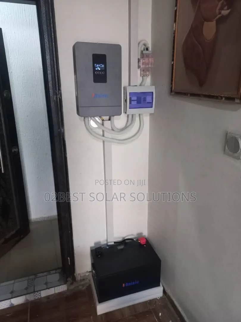 Complete Inverter 4.2kw/8kwh Battery Solar Installation