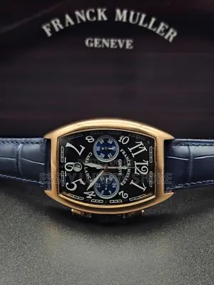 High Quality Luxury Franck Muller Leather Wristwatch