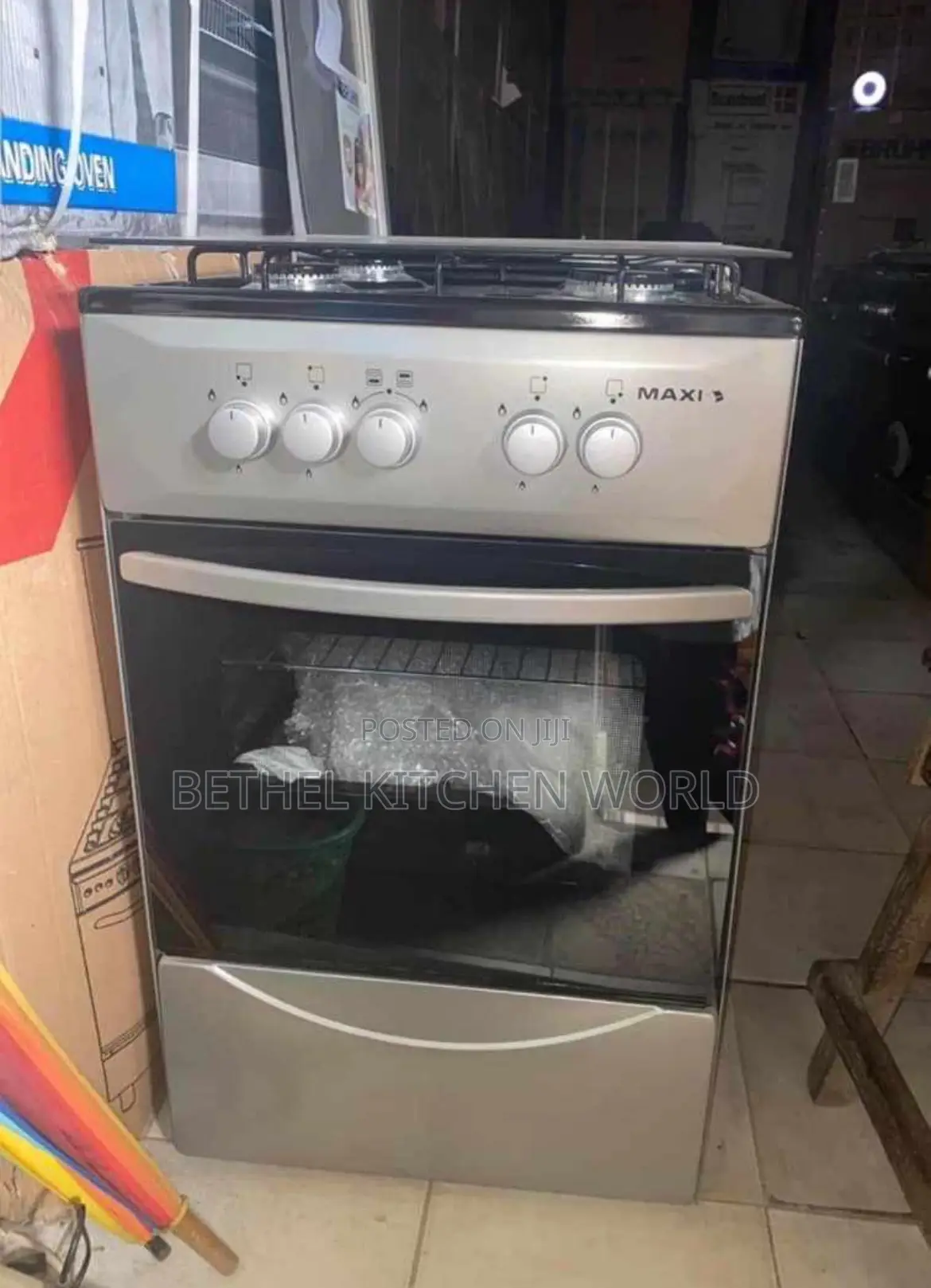 4 Burner Cooker With Oven