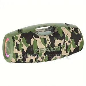 100w Super Bass Bluetooth Speaker With 24000mah Battery Camo