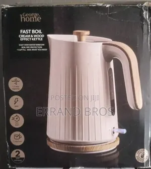 Fast Boil Electric Kettle - Wood Texture