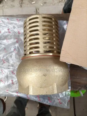 1" Threaded Mouth Brass Foot Valve. Also Available in Different Sizes