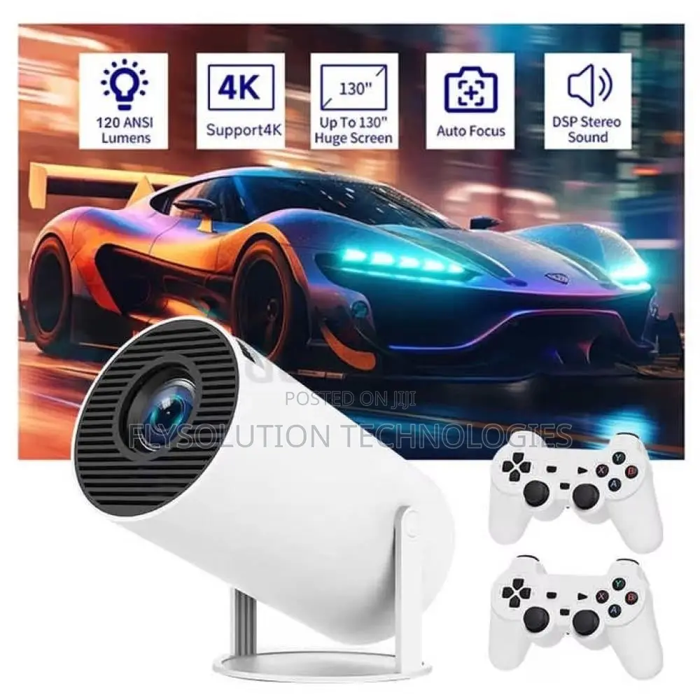 Hy300 2 in 1 Game Android 11 Projector Wireless Game Controller
