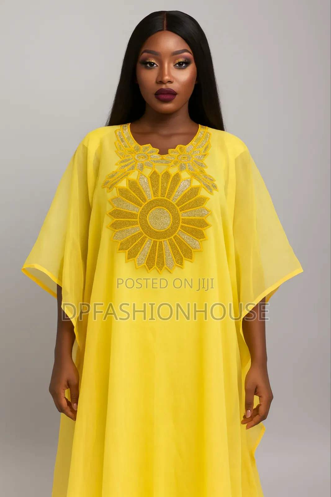 Yellow Bubu Dress
