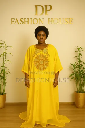 Yellow Bubu Dress