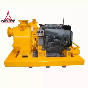 Self Priming Centrifugal Water Pump Deutzs Engine Stock Pump