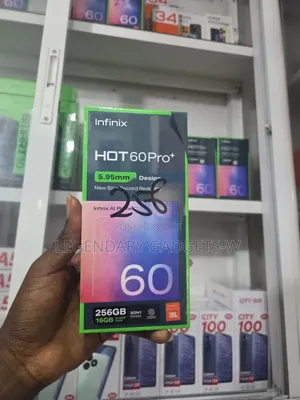 New Infinix Hot 60 Pro+ 128 GB Black