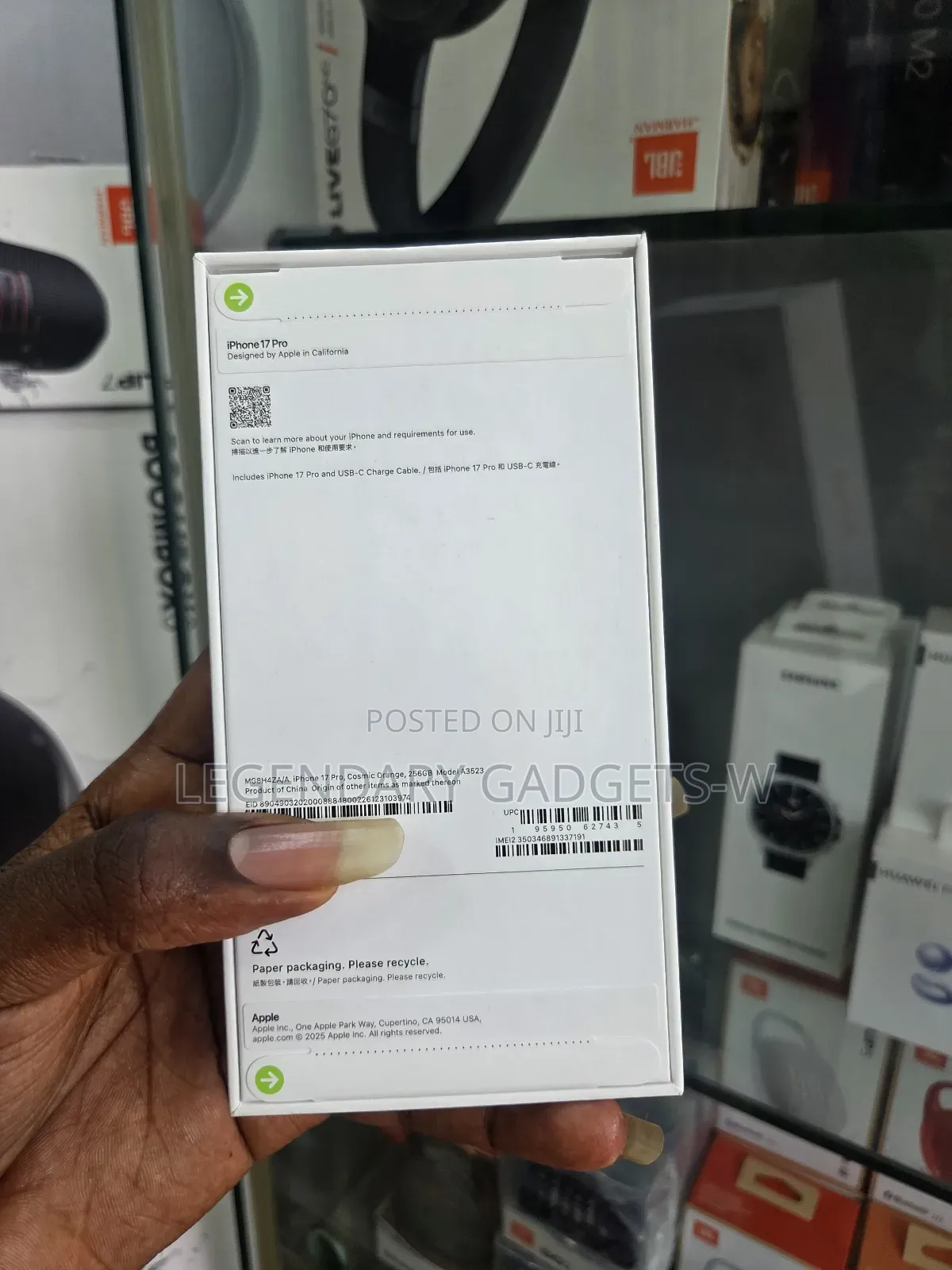 New Apple iPhone 17 Pro 512 GB Orange