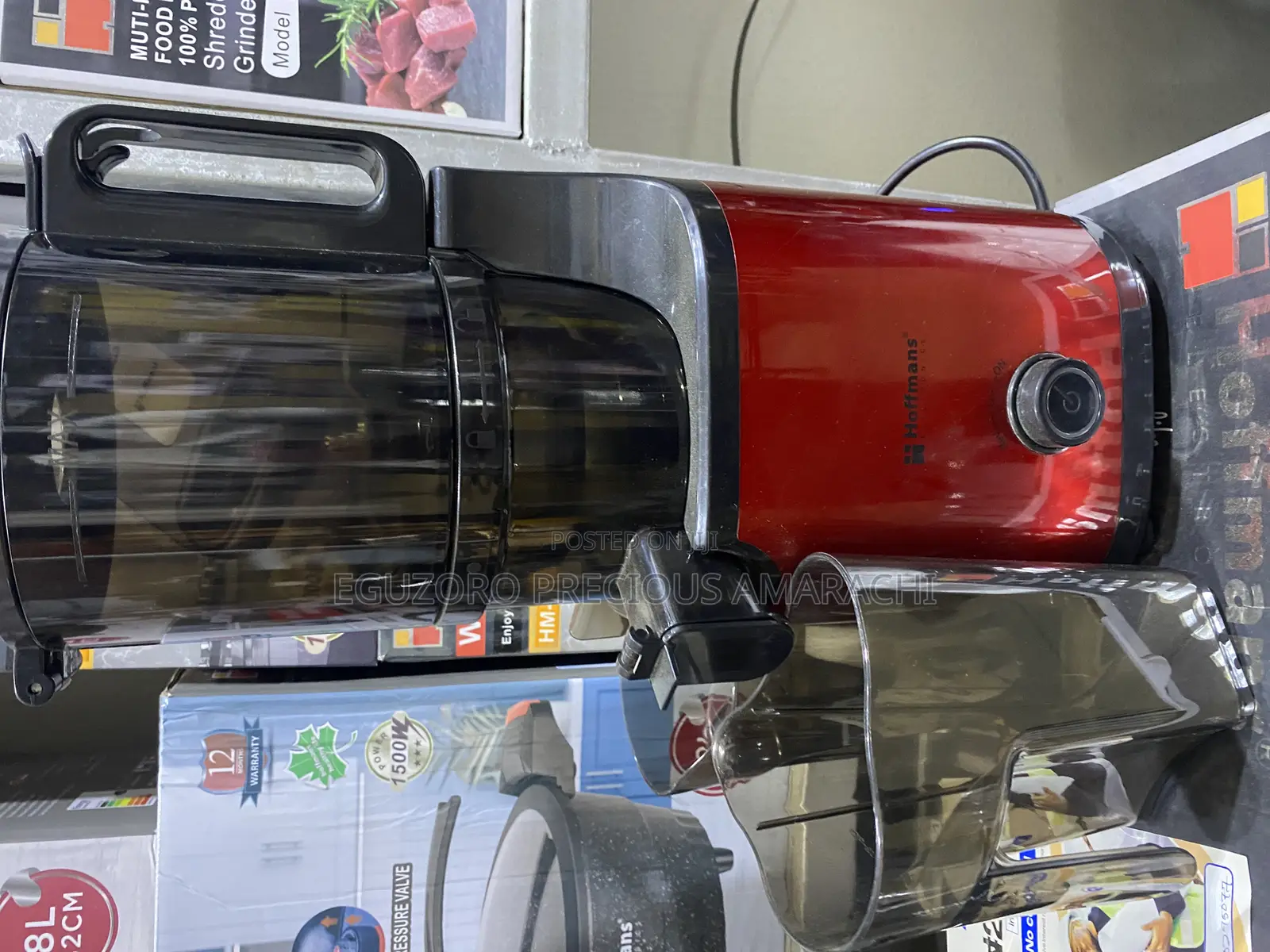Hoffmans Slow Juicer – 400w