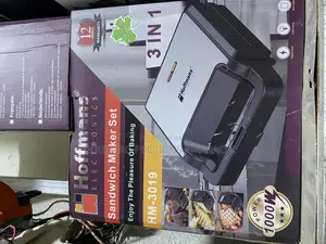 Hoffmans 3in1 Electric 2 Face Sandwich Maker