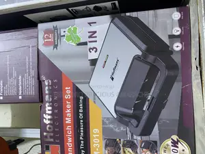 Hoffmans 3in1 Electric 2 Face Sandwich Maker