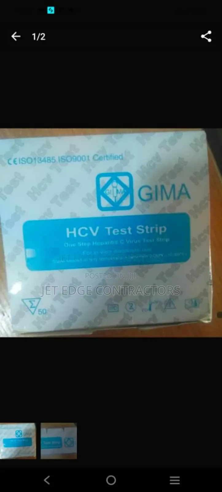 Hepatitis C RDT