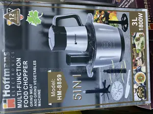Hoffmans Stainless Steel Multifunction Food Chopper