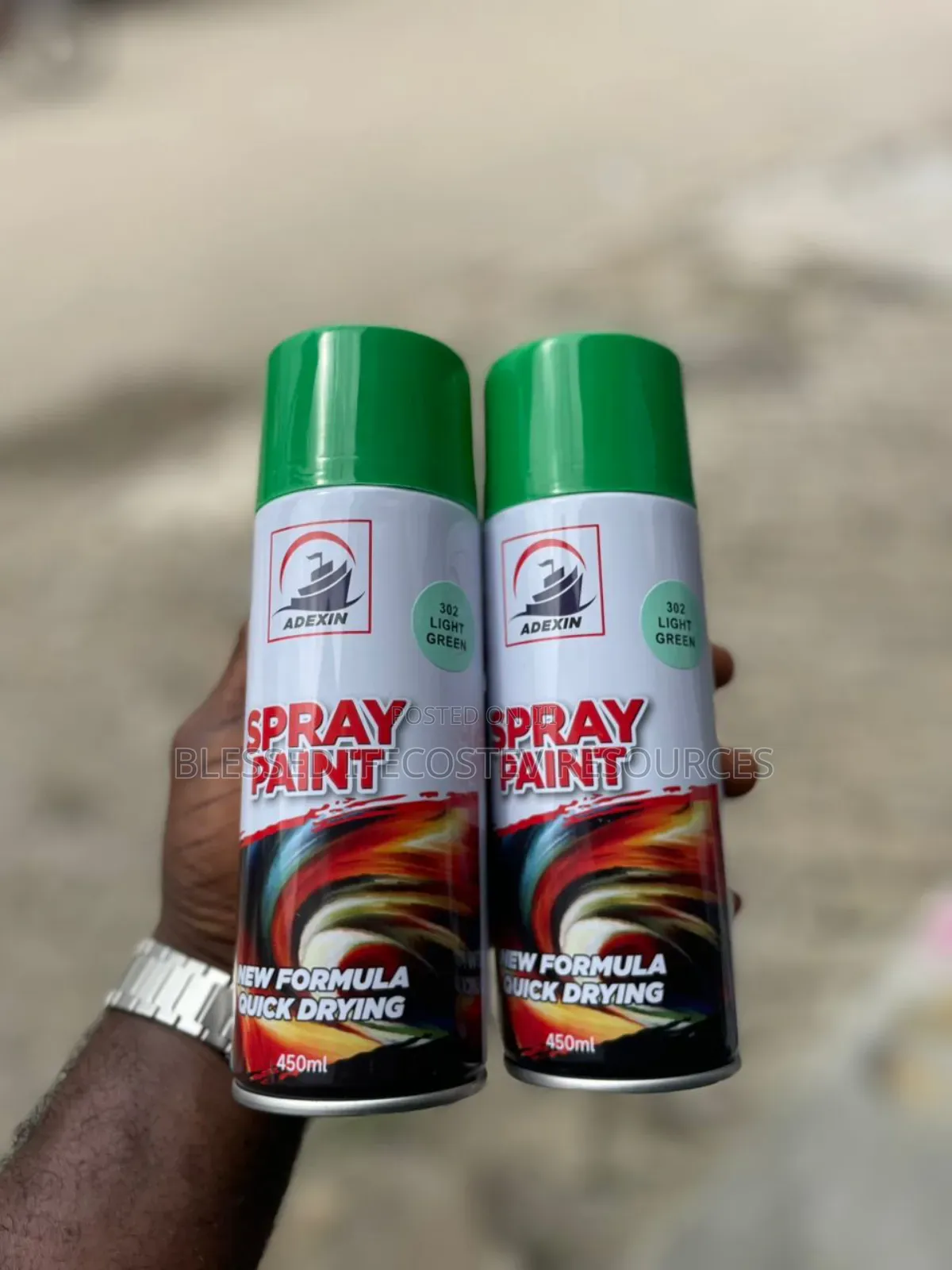 Spray Paint Red