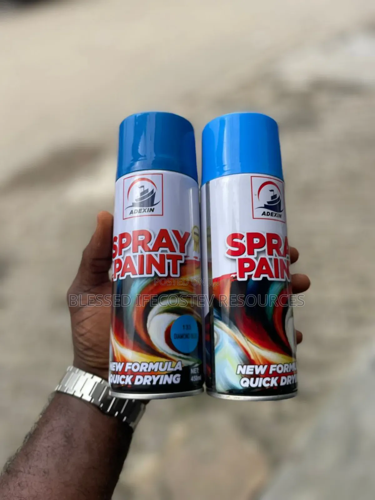 Spray Paint Red