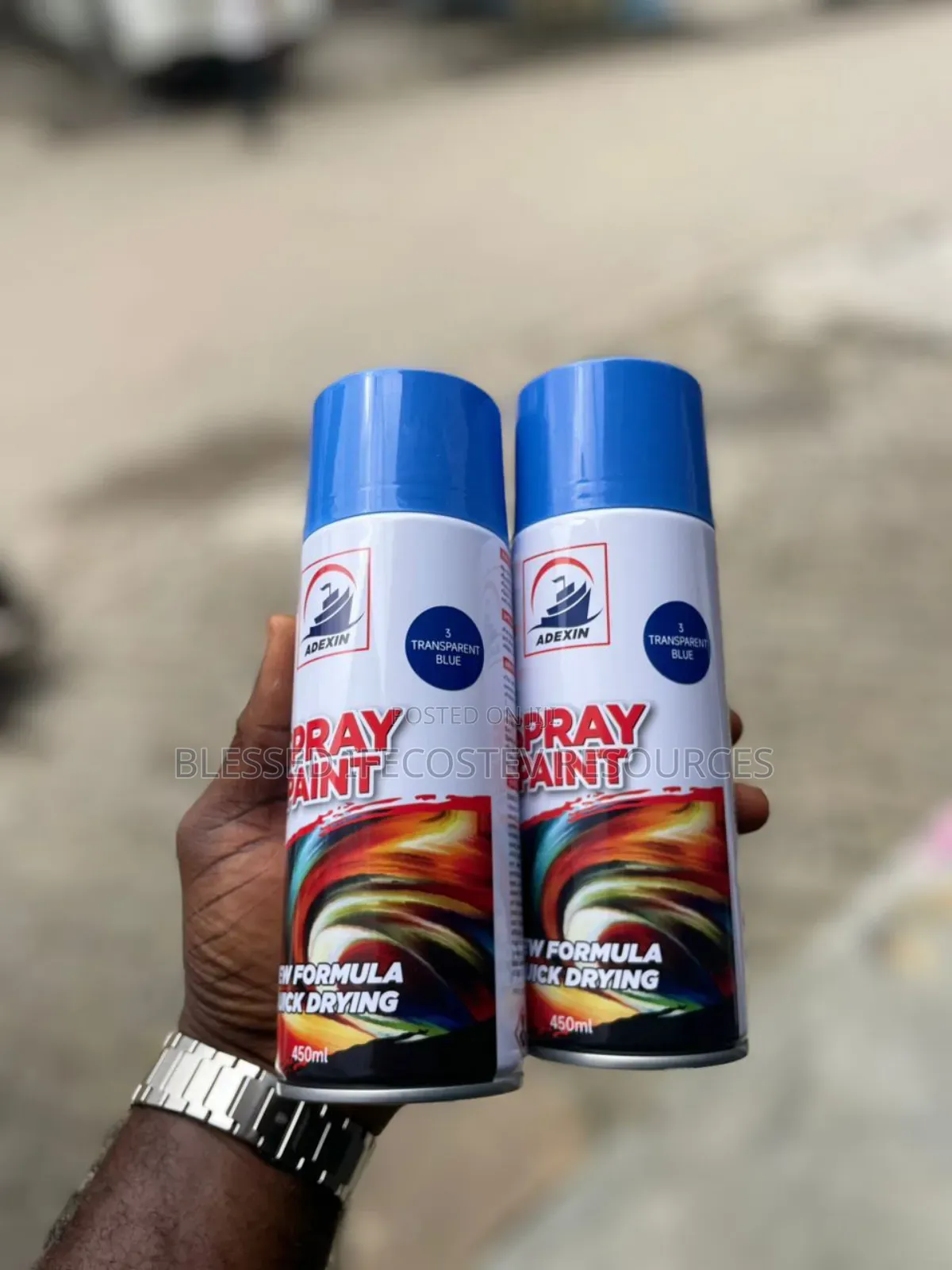 Spray Paint Red