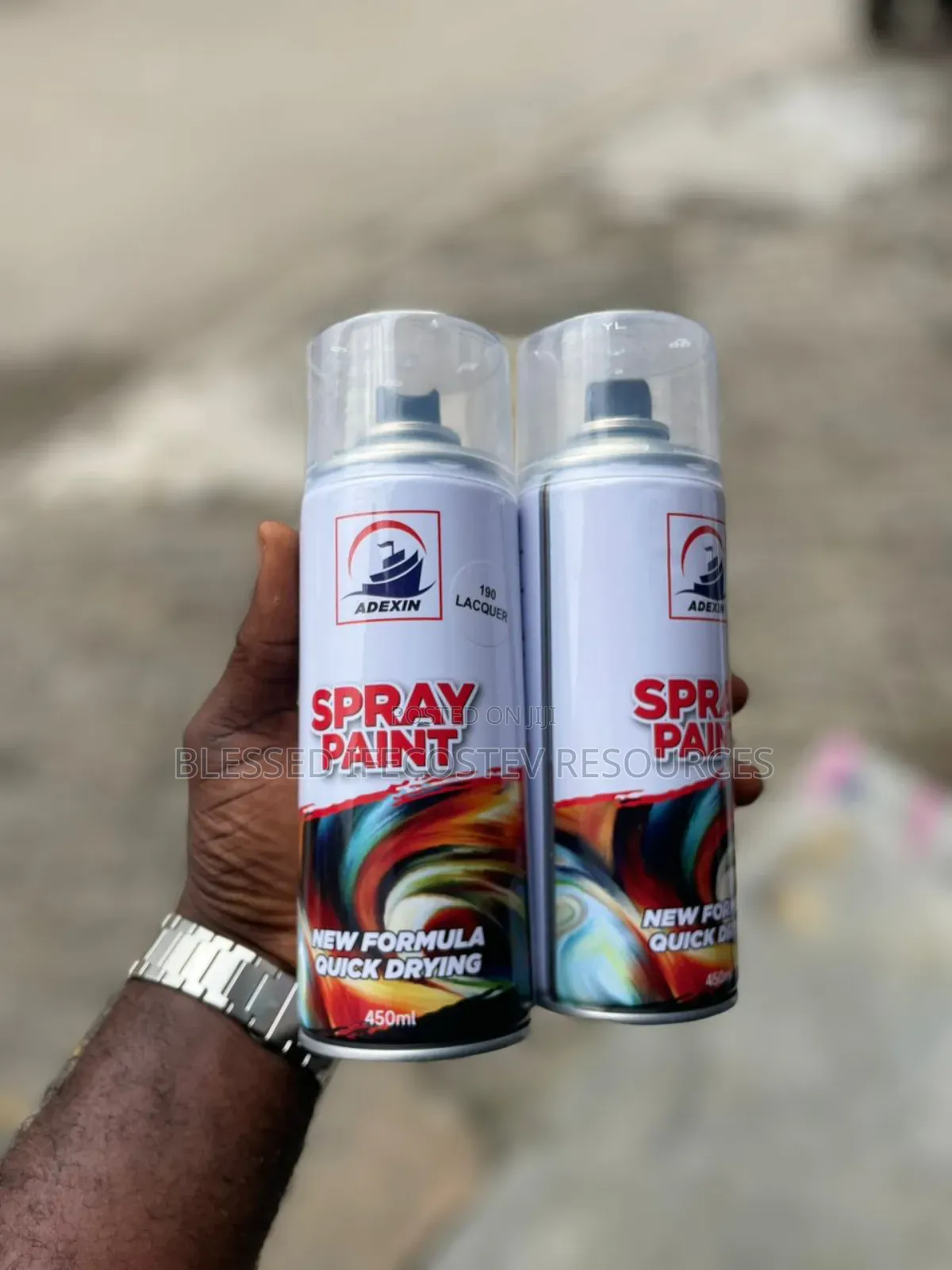 Spray Paint Red