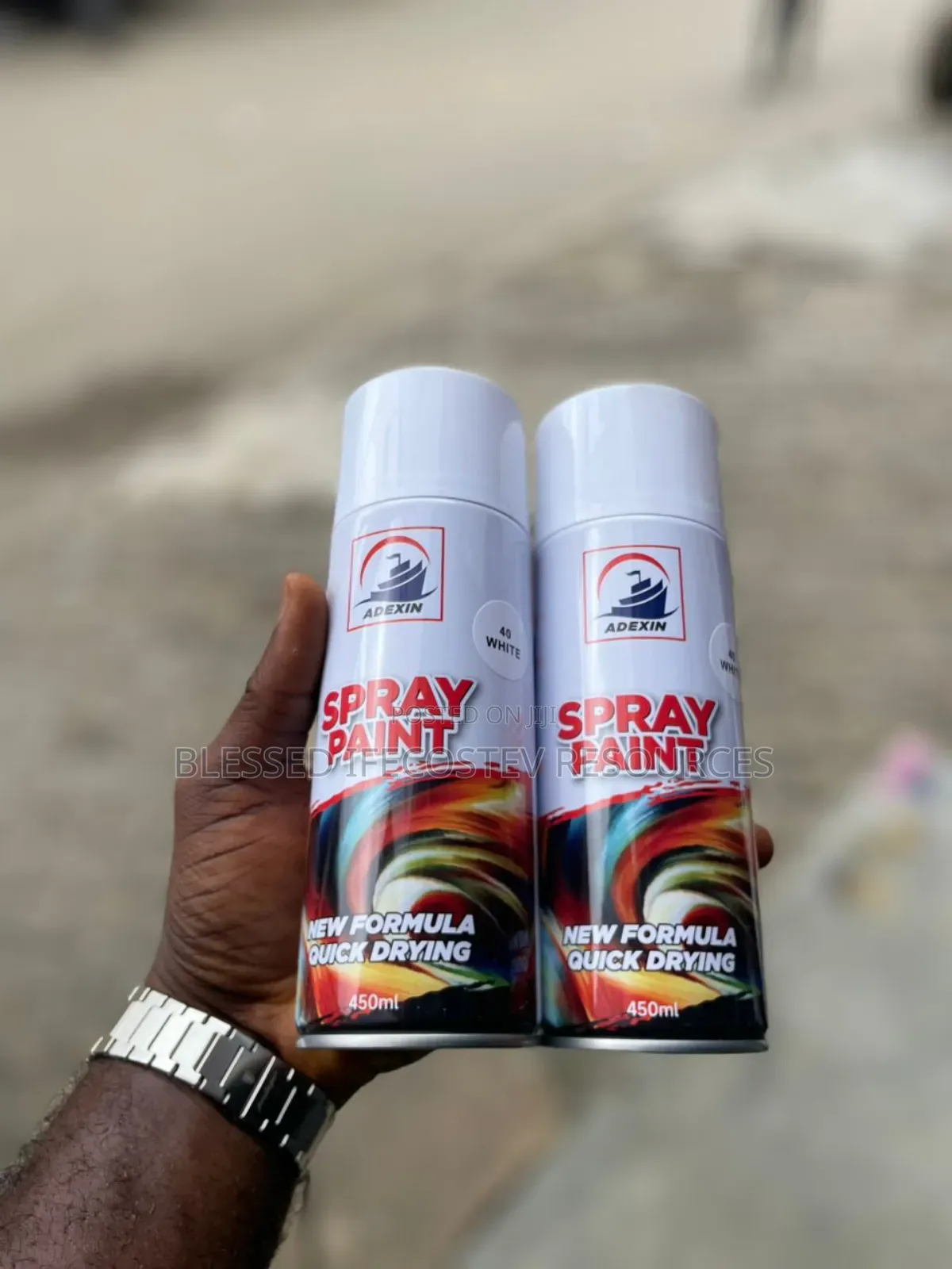 Spray Paint Red