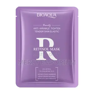 Retinol, Vitamin C, Hyaluronic Acid and Snail Facial Mask
