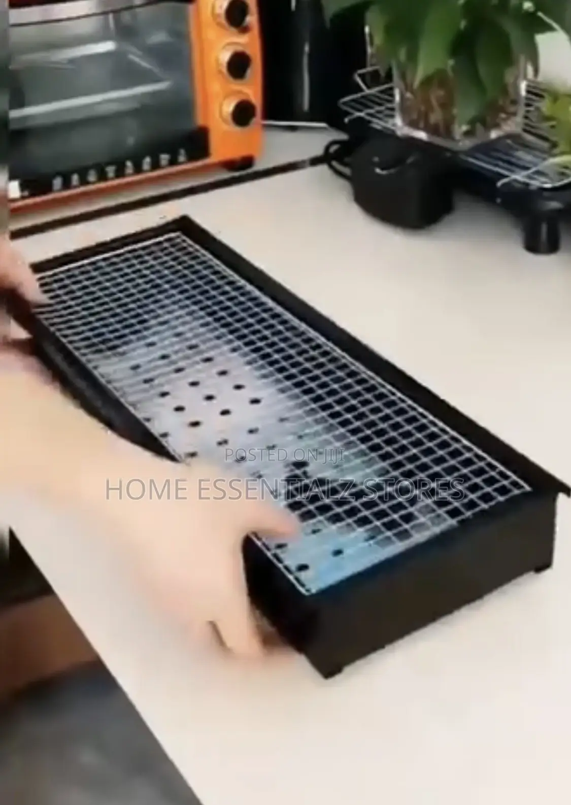 Foldable Free Stand Portable Barbecue Grill