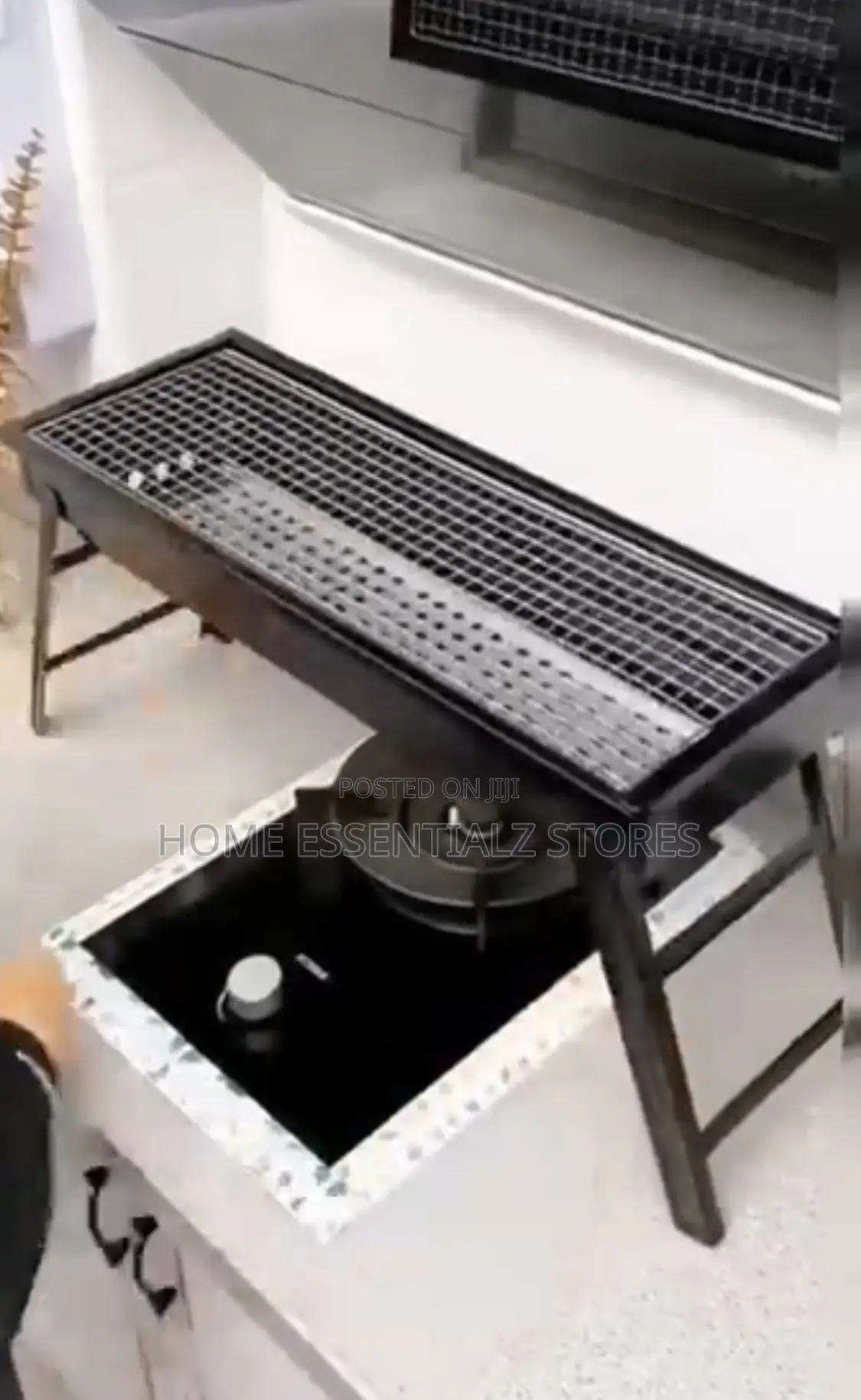 Foldable Free Stand Portable Barbecue Grill
