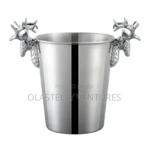 Quality Stainless Steel Wine/Champagne Bucket.H