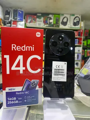 New Xiaomi Redmi 14C 256 GB Black