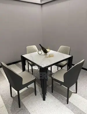 Unique Luxury Dining by Four Seaters With Marble Top