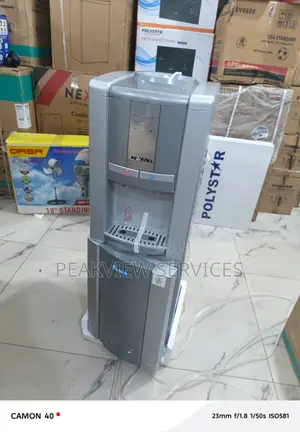 Cway Water Dispenser With 2 Faucets for Hot Cold Drinks