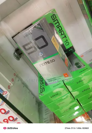 New Infinix Note 50s 256 GB Black